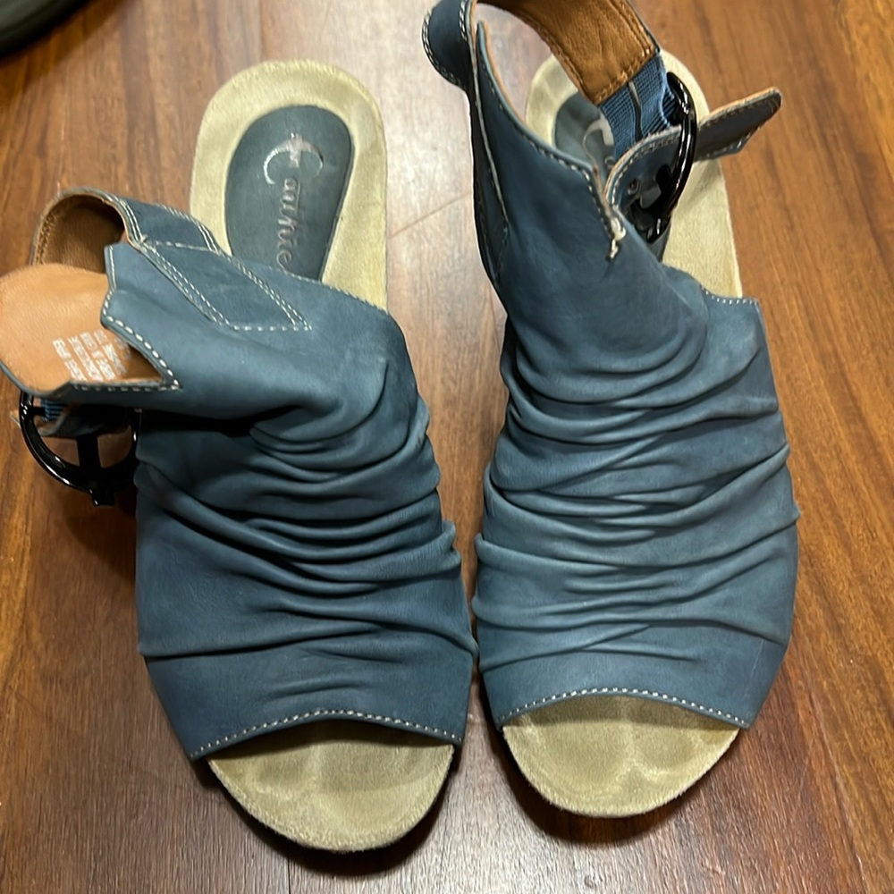 Earthies wedge sandals. Worn only a few times